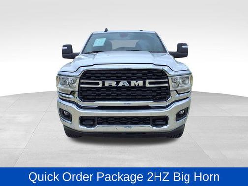 Bright White Clearcoat 2023 RAM 2500 Big Horn Crew Cab 4x4 8' Box
