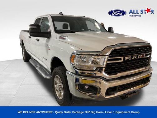 Bright White Clearcoat 2023 RAM 2500 Big Horn Crew Cab 4x4 8' Box