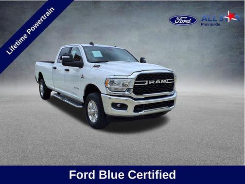 Bright White Clearcoat 2023 RAM 2500 Big Horn Crew Cab 4x4 8' Box