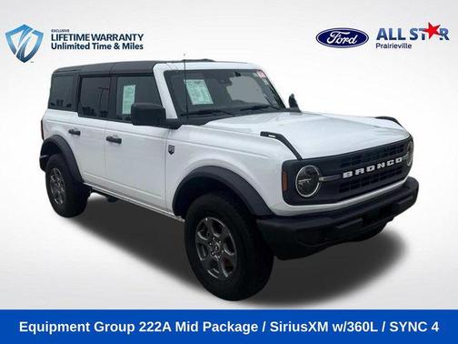 Oxford White 2025 Ford Bronco Big Bend