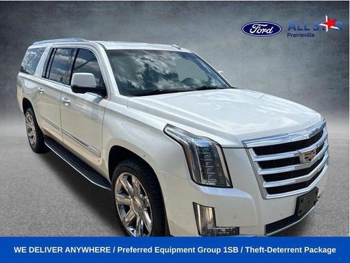 White Diamond Tricoat 2015 Cadillac Escalade ESV Luxury