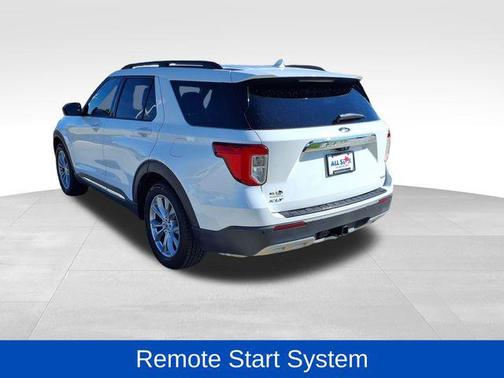 Star White Metallic Tri-Coat 2020 Ford Explorer XLT
