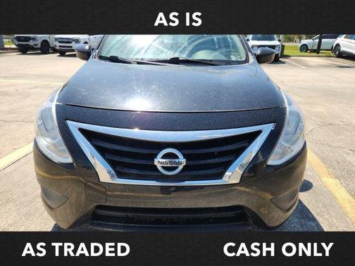 Super Black Metallic 2017 Nissan Versa 1.6 S+