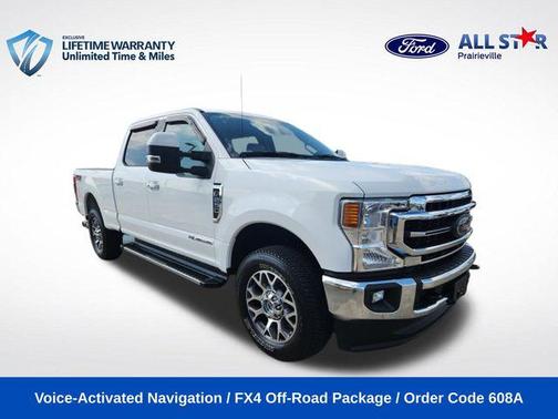 Oxford White 2021 Ford F-250 Lariat