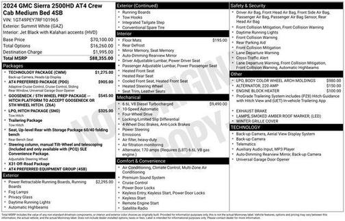 2024 GMC Sierra 2500 AT4