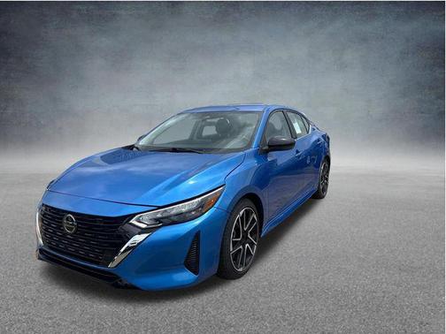 Electric Blue Metallic 2025 Nissan Sentra SR