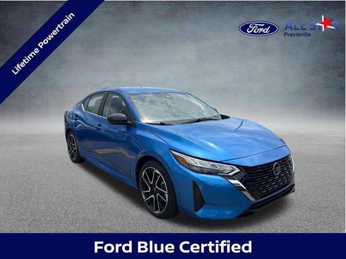 Electric Blue Metallic 2025 Nissan Sentra SR