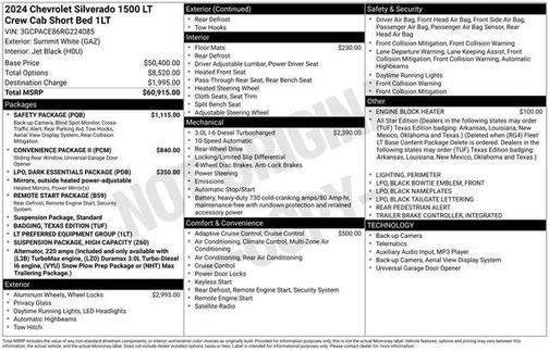 2024 Chevrolet Silverado 1500 LT