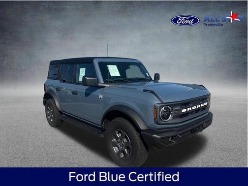 Azure Gray Metallic Tri-Coat 2024 Ford Bronco Big Bend
