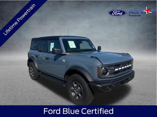 Azure Gray Metallic Tri-Coat 2024 Ford Bronco Big Bend