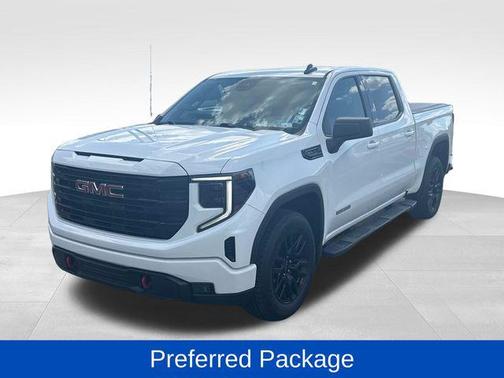 Summit White 2023 GMC Sierra 1500 Elevation