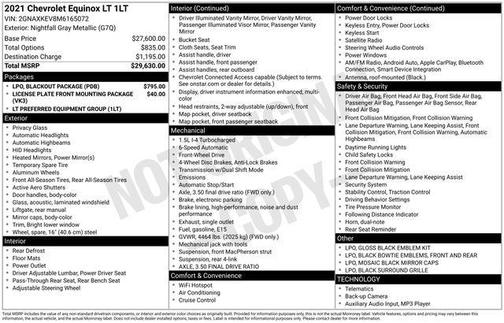 2021 Chevrolet Equinox 1LT