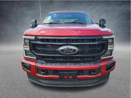 Rapid Red Metallic Tinted Clearcoat 2021 Ford F-250 Lariat