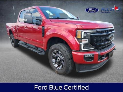 Rapid Red Metallic Tinted Clearcoat 2021 Ford F-250 Lariat
