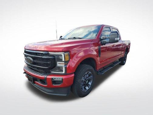 Rapid Red Metallic Tinted Clearcoat 2021 Ford F-250 Lariat