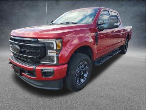 Rapid Red Metallic Tinted Clearcoat 2021 Ford F-250 Lariat
