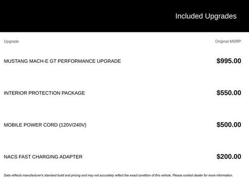 2025 Ford Mustang Mach-E GT