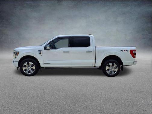 Star White Metallic Tri-Coat 2023 Ford F-150 Platinum