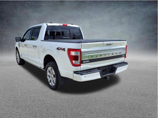 Star White Metallic Tri-Coat 2023 Ford F-150 Platinum