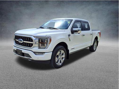 Star White Metallic Tri-Coat 2023 Ford F-150 Platinum
