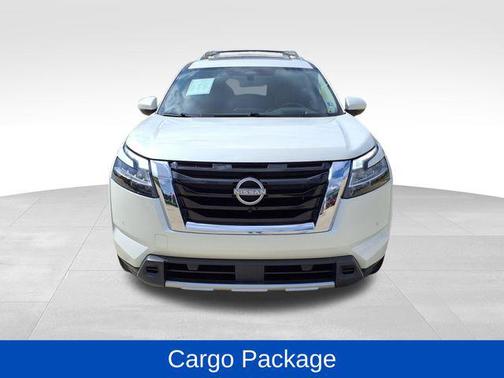 Pearl White Tricoat 2024 Nissan Pathfinder Platinum 4WD