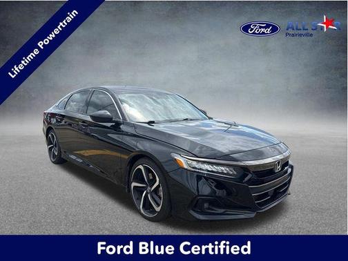 Crystal Black Pearl 2022 Honda Accord Sport SE 1.5T