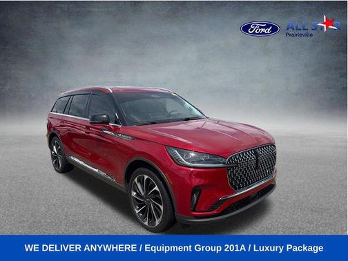 Red Carpet Tinted Clearcoat 2025 Lincoln Aviator Reserve AWD