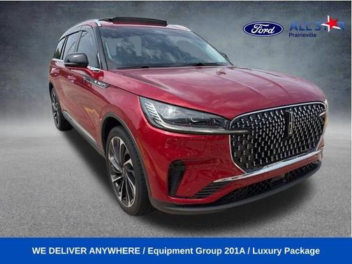 Red Carpet Tinted Clearcoat 2025 Lincoln Aviator Reserve AWD