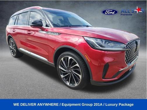 Red Carpet Tinted Clearcoat 2025 Lincoln Aviator Reserve AWD