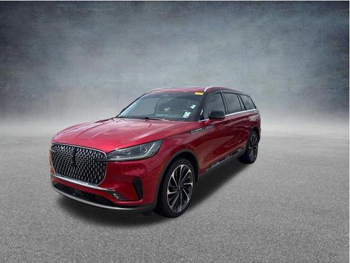 Red Carpet Tinted Clearcoat 2025 Lincoln Aviator Reserve AWD