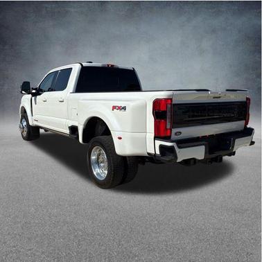 Star White Metallic Tri-Coat 2025 Ford F-450 Platinum