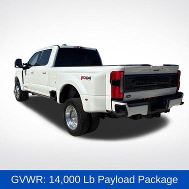 Star White Metallic Tri-Coat 2025 Ford F-450 Platinum
