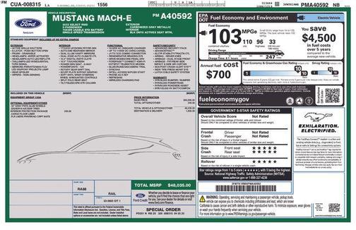 2023 Ford Mustang Mach-E Select