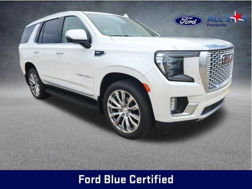 White Frost Tricoat 2022 GMC Yukon Denali