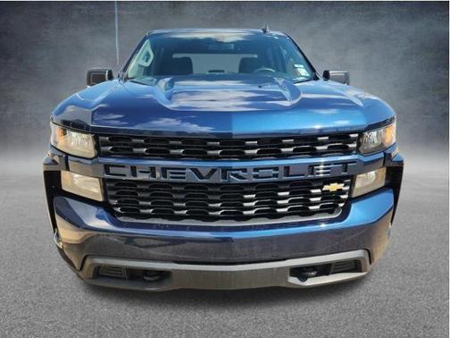 Northsky Blue Metallic 2021 Chevrolet Silverado 1500 Custom