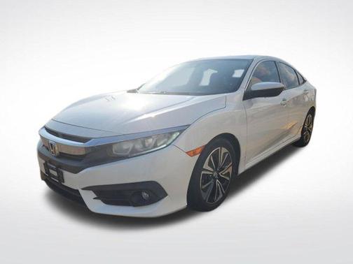 Championship White 2017 Honda Civic EX-T