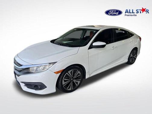 Championship White 2017 Honda Civic EX-T