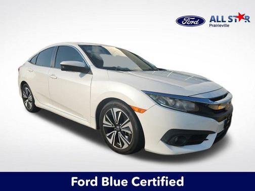 Championship White 2017 Honda Civic EX-T