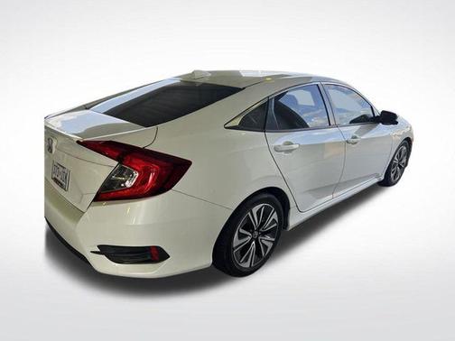 Championship White 2017 Honda Civic EX-T