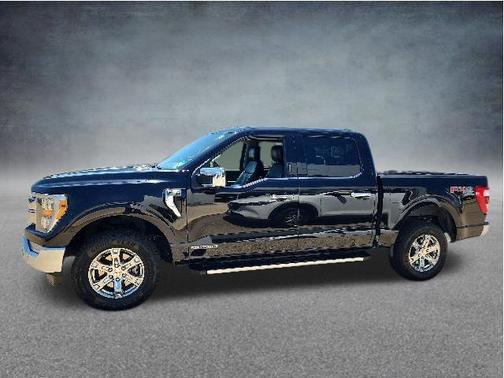 Agate Black Metallic 2021 Ford F-150 Lariat