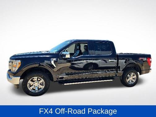 Agate Black Metallic 2021 Ford F-150 Lariat