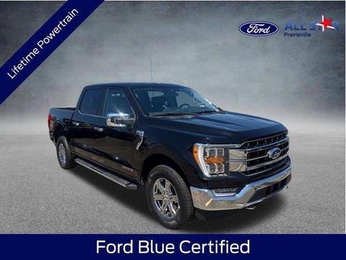 Agate Black Metallic 2021 Ford F-150 Lariat