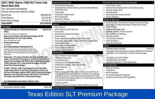 2021 GMC Sierra 1500 SLT