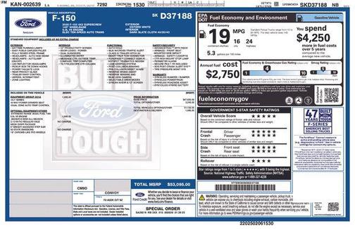 Oxford White 2025 Ford F-150 XLT