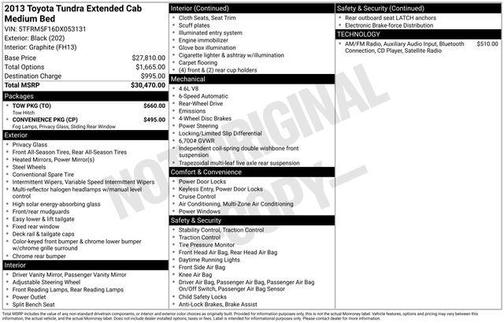 2013 Toyota Tundra Grade
