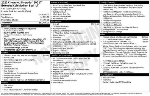 2022 Chevrolet Silverado 1500 LT
