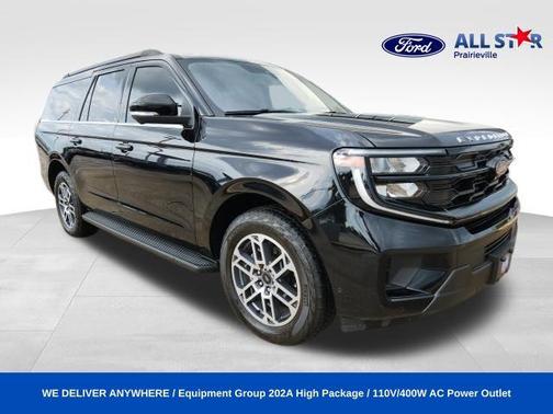 Agate Black Metallic 2025 Ford Expedition Max Active 4x4