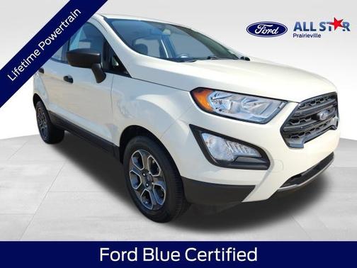 Diamond White 2021 Ford EcoSport S