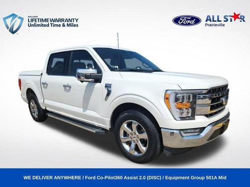 White Metallic 2022 Ford F-150 Lariat