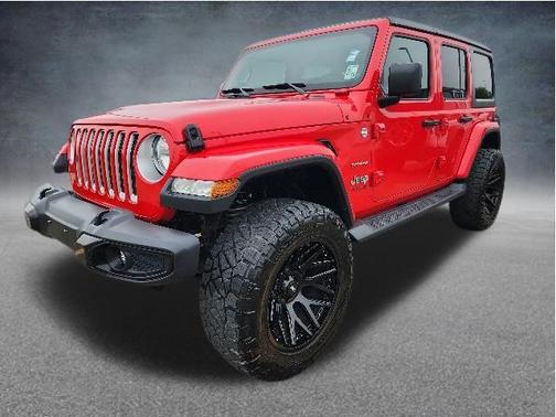 Firecracker Red Clearcoat 2020 Jeep Wrangler Unlimited Sahara